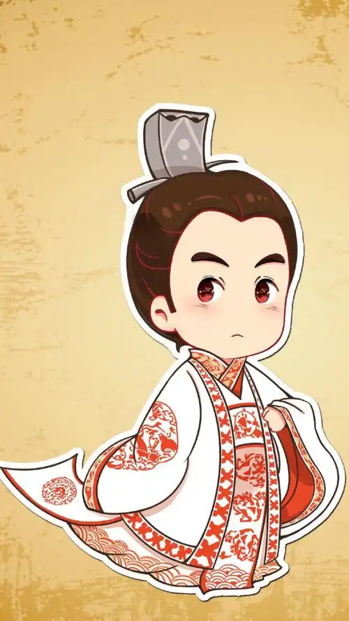 q版古装古风男女人物动漫素材资料