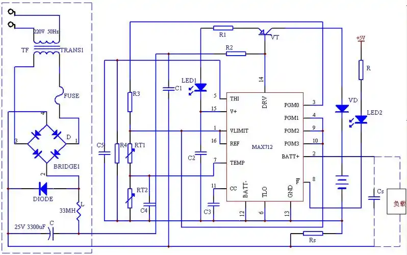 3v电池充电器的电路毕业课程设计.doc