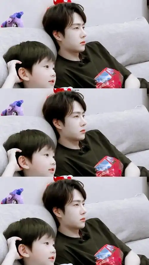 看了王一博带孩子,粉丝:算了,自己粉的人,再废也是可可爱爱