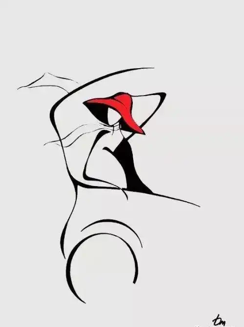 极简主义寥寥几笔的线条居然可以这么优雅迷人