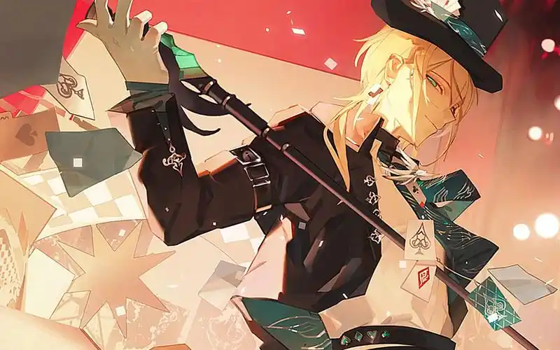 【绘旅人/动态壁纸】性感路辰,在线发牌