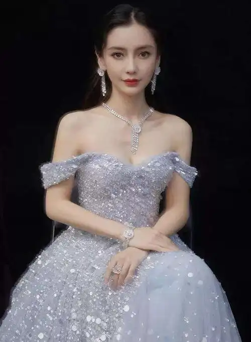 杨颖礼服最美杨颖唯美图片