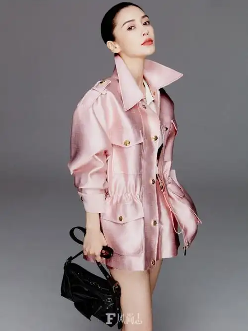 baby风尚志三月刊封面##angelababy艺术氛围感开季大片##时尚新封面