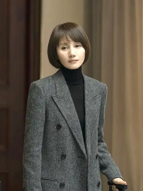 2019秋冬小个子袁泉囧妈同款唐晶赫本风加厚大衣女中长款毛呢外套