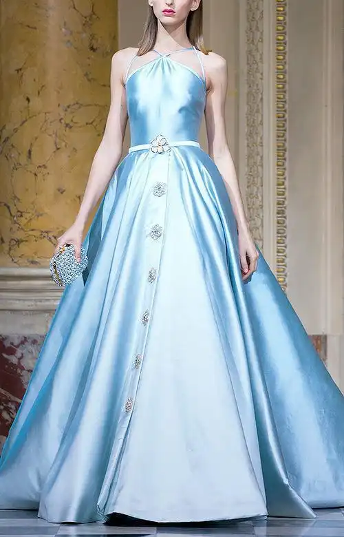 georgeshobeika最美秀场仙女系高定礼服又是春风拂柳时