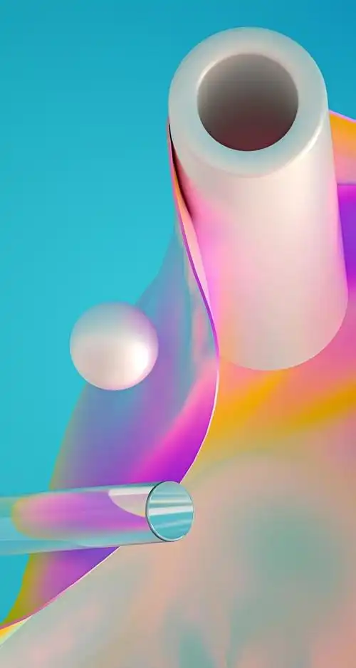 【v粉壁纸】炫彩机械风格的壁纸