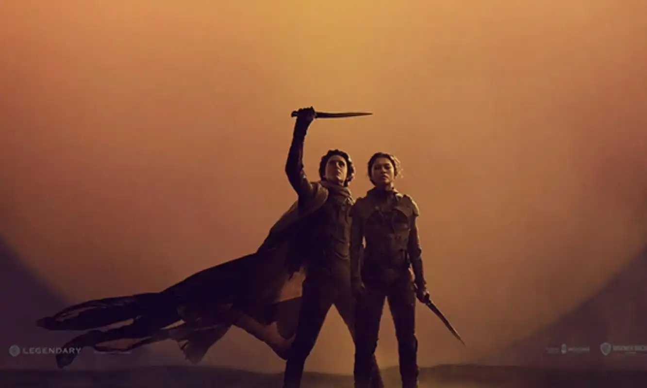 【《沙丘2》发布宣传海报及预告片】  备受期待的科幻电影《沙丘》第