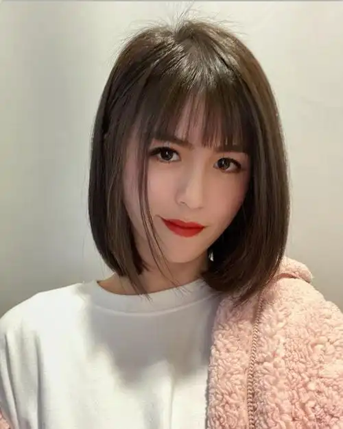 先看看这18款,无论长短都很美|发型|波波头|烫发|刘海|脸型_网易订阅