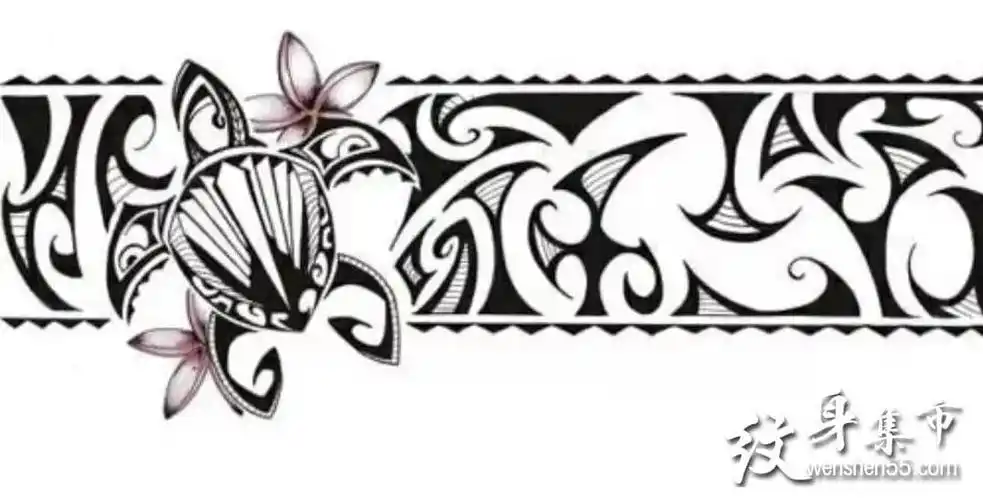 臂环纹身臂环纹身手稿图案史上最全臂环手稿