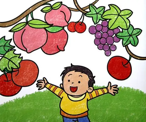 幼儿教师范画人物画 4.彩铅优秀儿童画范画 5.