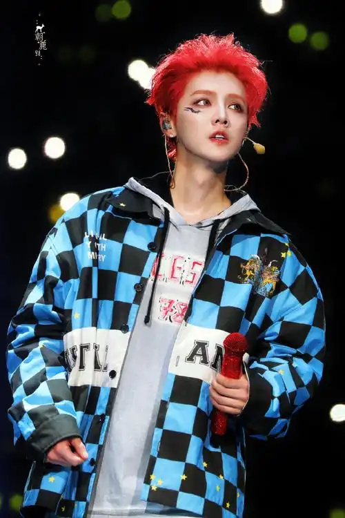 鹿晗狗啃式刘海