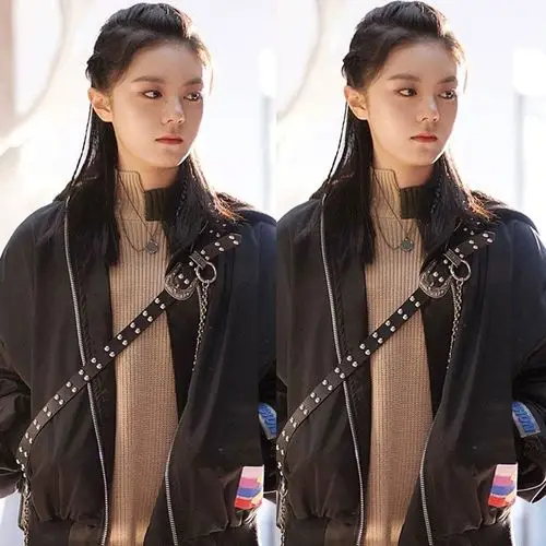 雅鹿 爱的理想生活赵今麦温小阳同款衣服女韩版春季宽松休闲棒球外套