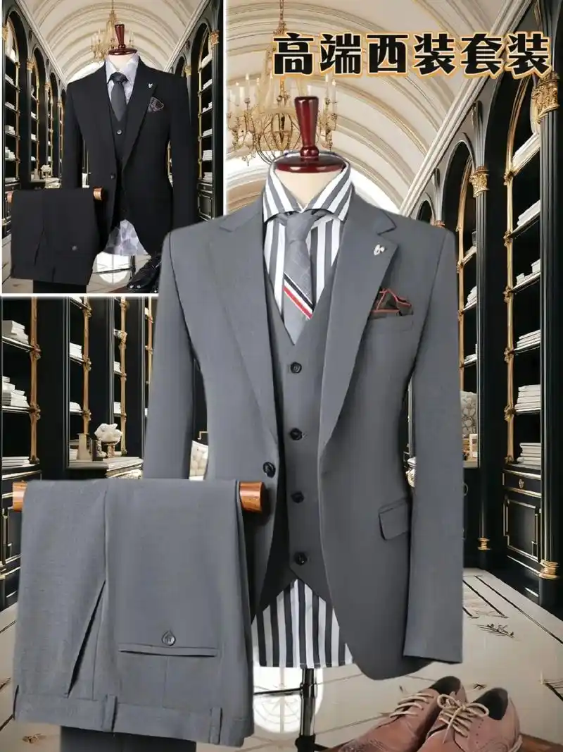 男神们,上新款啦!这款高端商务时尚西装外套 - 抖音