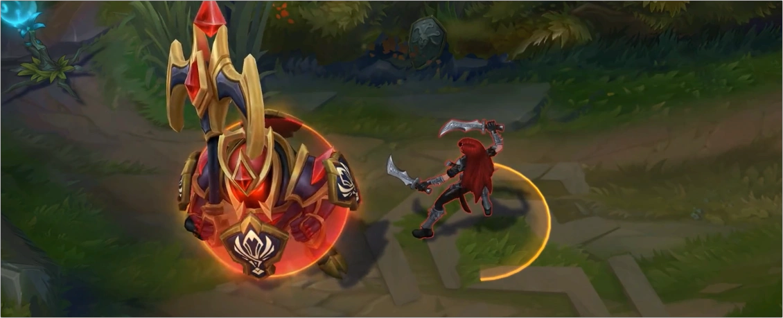 今年迟到的msi专属皮肤征服者泰坦上手特效一般但寓意满分