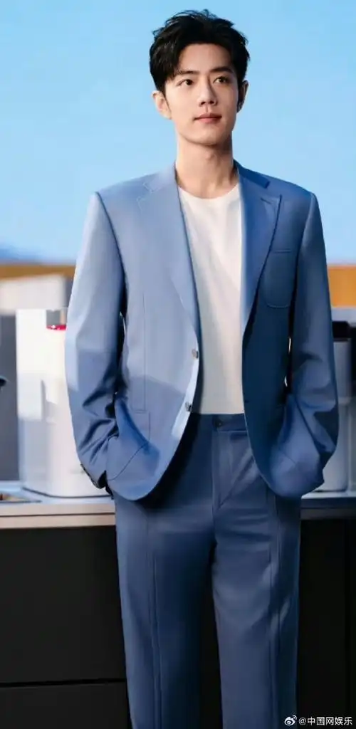 肖战西装插兜##春日捕娱季