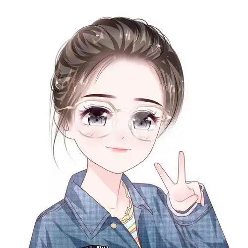 手绘头像女,一张张美丽冻龄的卡通女生微信头像_可可情感网