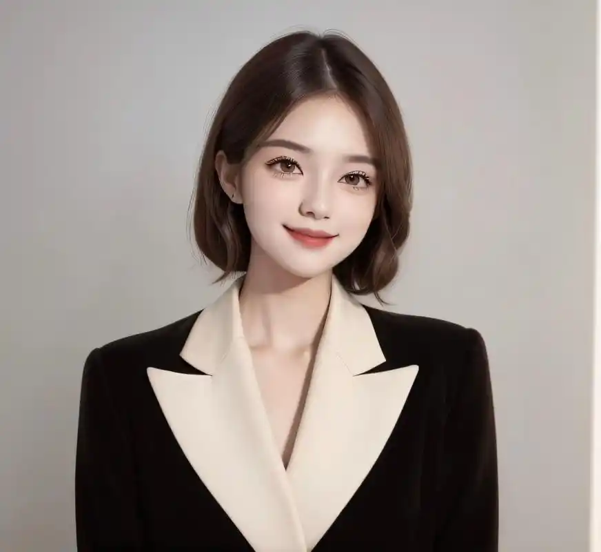 女生头像99996992正装系列(短发长发戴眼镜) 原图9315取