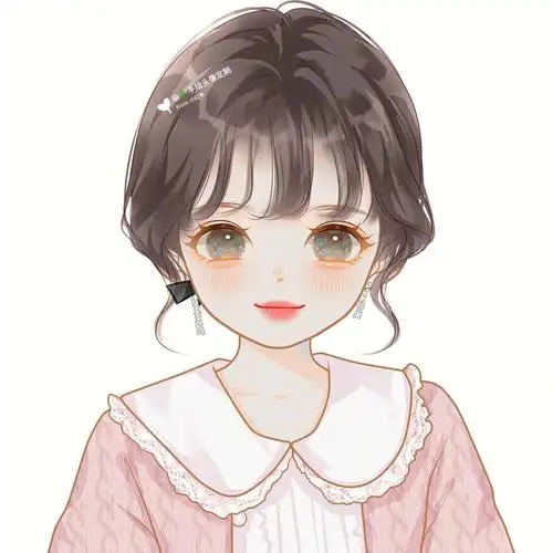 超好看的动漫q版女生头像/一整个温柔住了