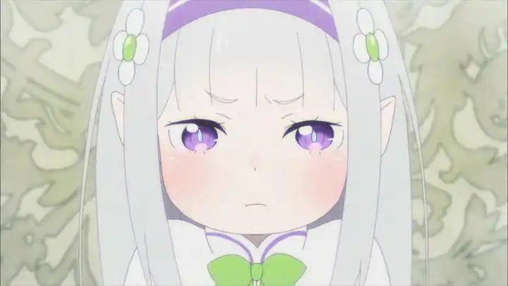 小时候的爱蜜莉雅好可爱