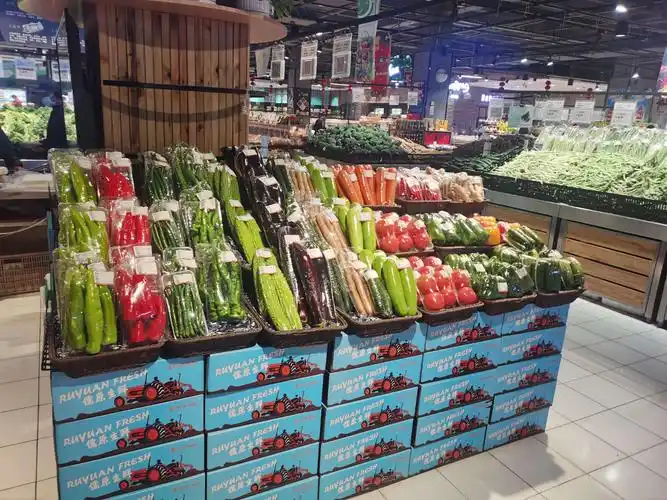 1.23中心店蔬菜陈列