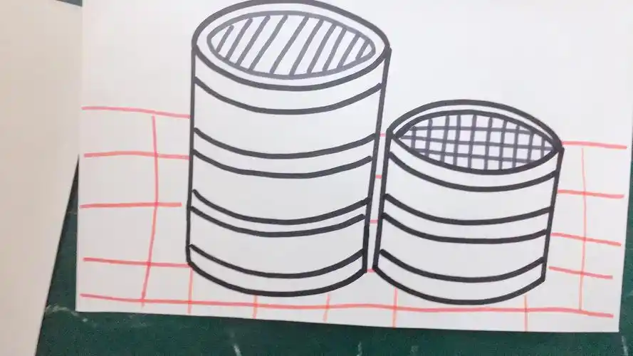 百花幼儿园美术课第一节:小笼包