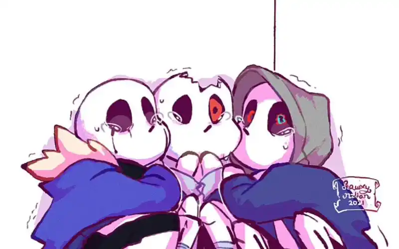 [undertale英配中字/邪骨团/nightmare/killer/dust/horror] 易 怒 的