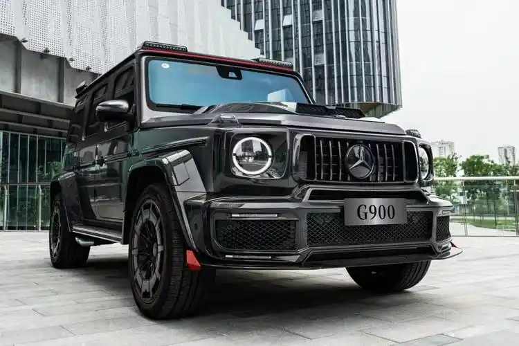 奔驰大g升级巴博斯g900全碳套件