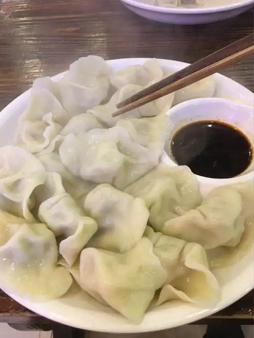 2022东北大馅水饺美食餐厅,突然想吃水饺就来了,味道不.