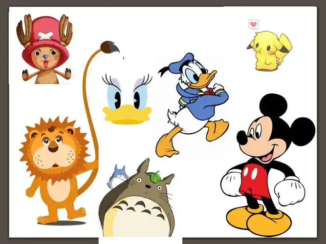 人教版四年级下册美术课件8我画的动漫形象13张ppt