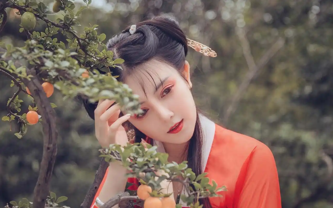 古装汉服美女古风唯美写真