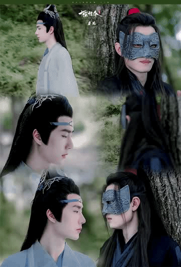 博君一肖肖战王一博陈情令动图 cr一只彩虹琳_rainbowlin