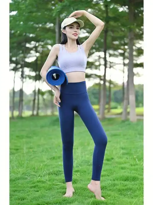 户外瑜伽0069练瑜伽呼吸大自然空气