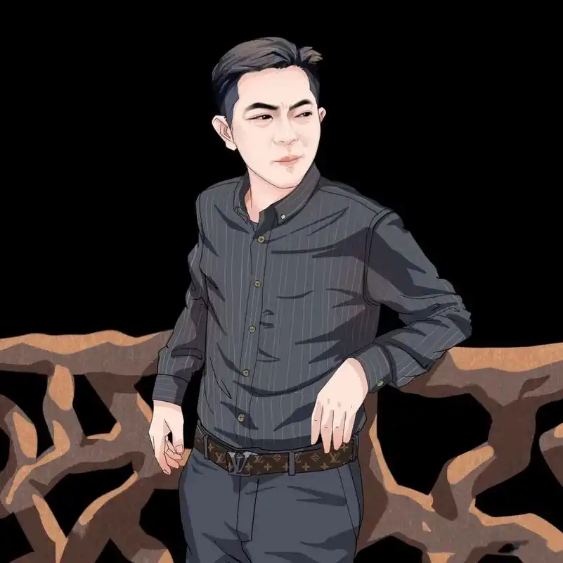 四十岁大叔手绘头像 更新一组稳重大气,简约大气的男士手绘头像,风格