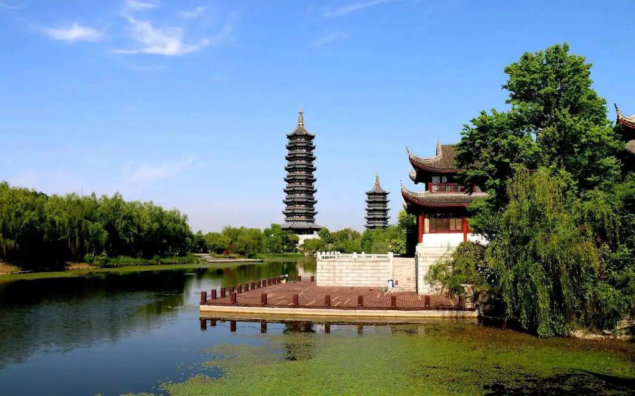 分享宿迁市古黄河公园美图.