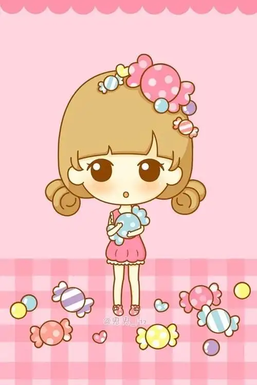 超萌卡通皮肤大图女生_可爱卡通女生皮肤大图