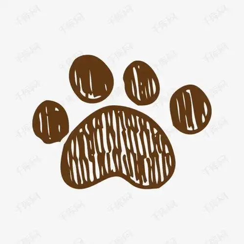 素材图片免费下载高清png说说画画小鸡动物脚印图片小狗的脚印简笔画