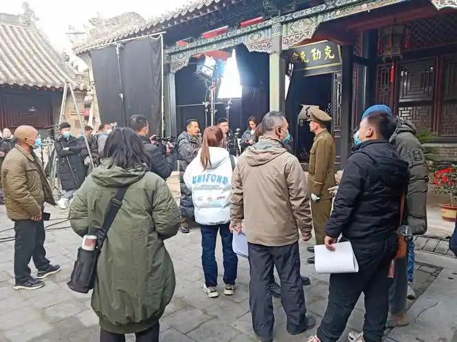 拍电影现场花絮