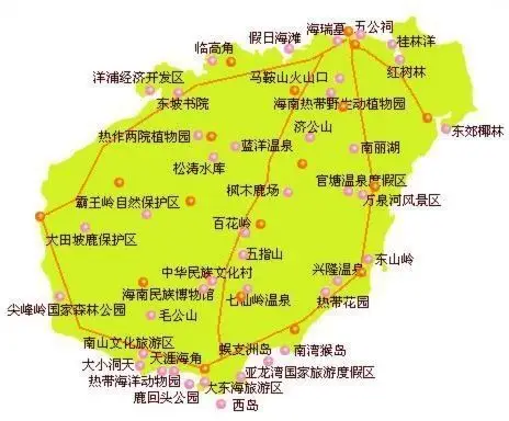 三亚景点图