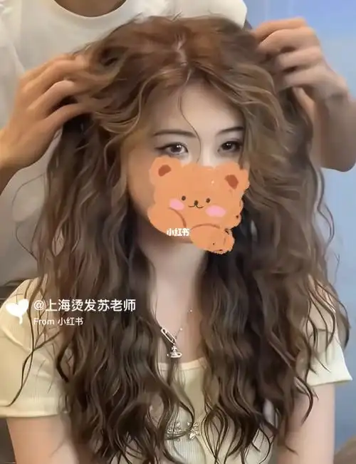 一定要烫一次法式羊毛卷真的太美了～|发根蓬松|上海烫发|减龄发型