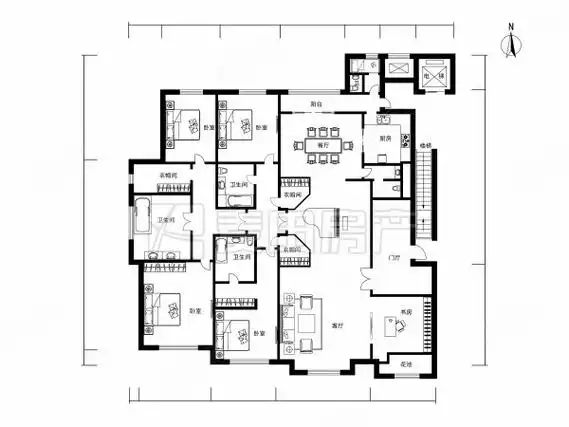【多图】紫御华府,奥林匹克公园租房,新出紫御华府大平层,空房出租