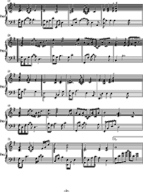 春风吹的钢琴简谱_春风吹方大同简谱