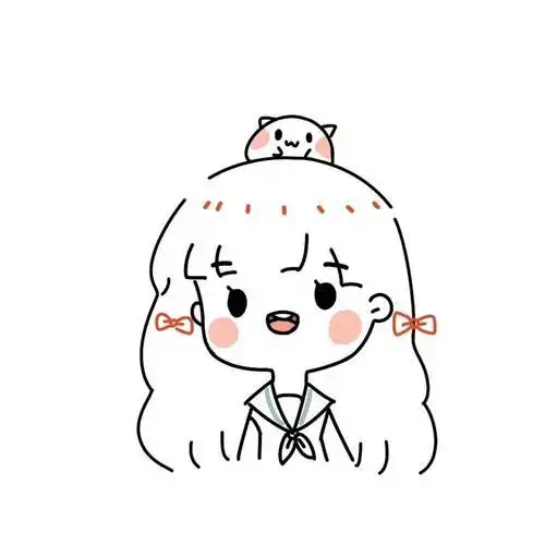 可爱简笔画头像女生可爱简笔画头像