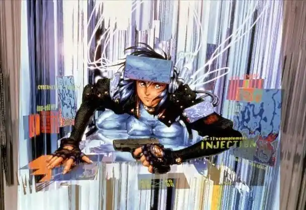 《攻壳机动队》电影预告海报