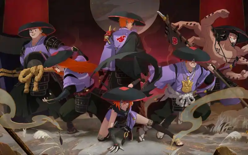 【火影忍者手游】4k官方宣传海报壁纸超清无水印纯享(第二弹)