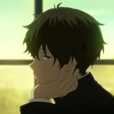 忧伤帅气折木奉太郎同人头像