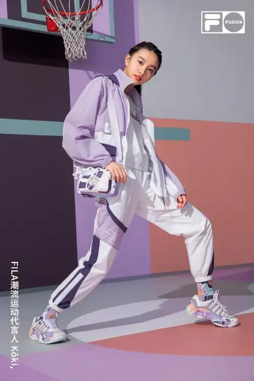 fila 潮流运动代言人 kōki