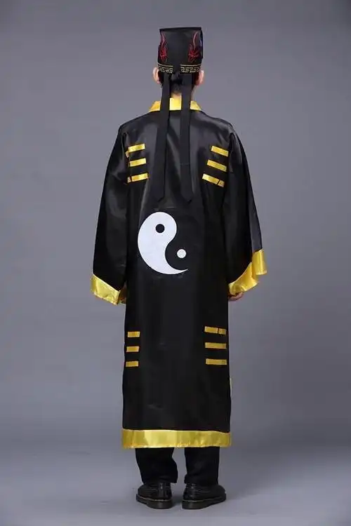 道教法衣道士服道道袍长袍套装道家衣服太极太极服