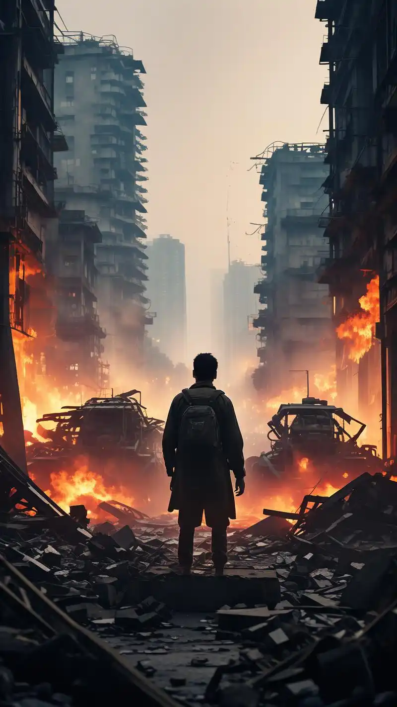 男生背影壁纸,氛围感拉满94