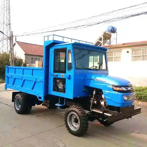 贵州毕节四驱爬山虎农用车双缸分时四驱运输车四驱自卸拖拉机图片