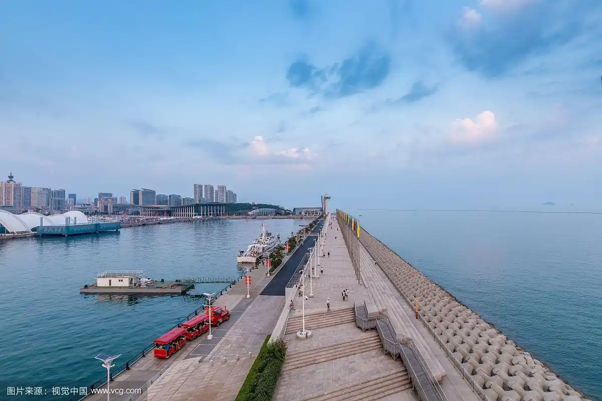 青岛奥帆中心情人坝